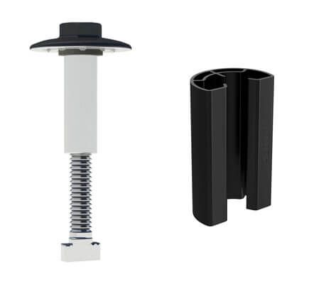 38mm Each XR Stopper Sleeve Ironridge Black