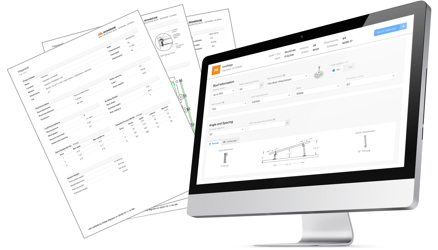 Attached Flat Roof Design Assistant