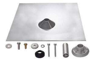 QBase Metal Shake Slate Mount Kit