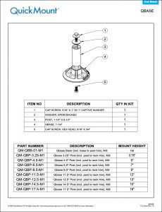 QBase Cut Sheet