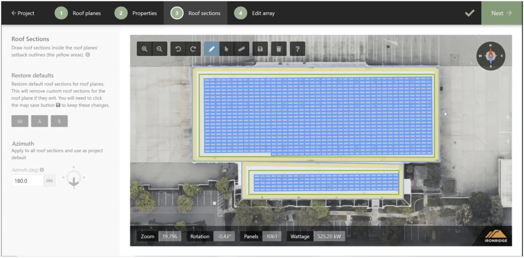 BX DA Roof Sections