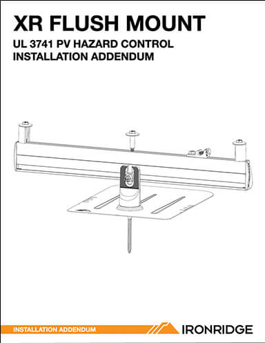 XR UL 3741 Addendum