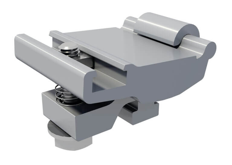 Eclipse hidden end clamp