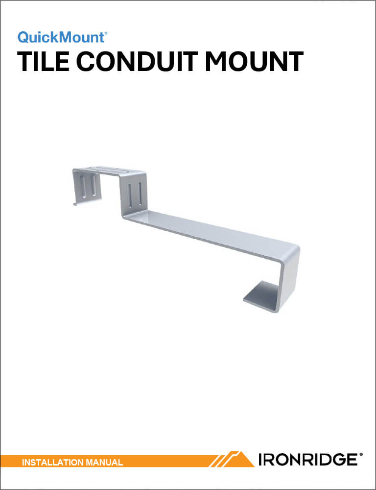 Tile Conduit Mount Manual